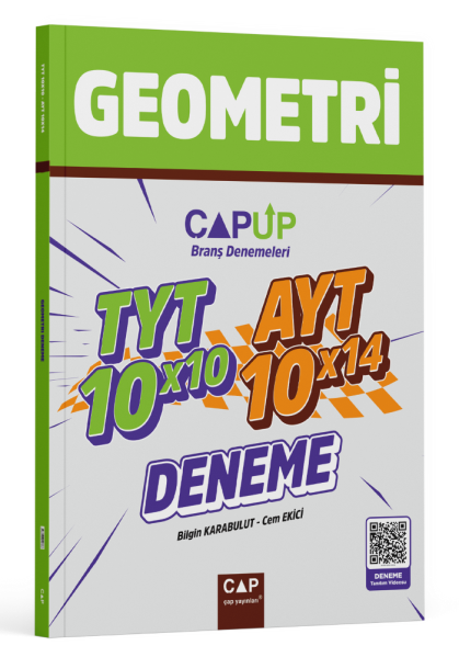 ÇAP UP TYT AYT DENEME GEOMETRİ - 2025-26